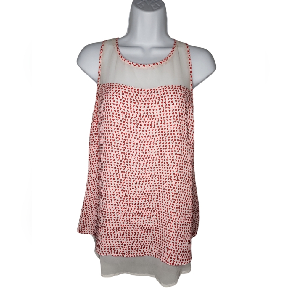 KPOP Style Layered Heart Top Medium
